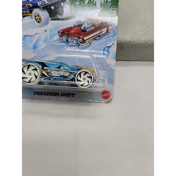 Hot Wheels Paradigm Shift Blue Winter '20 3/6 Car New 1:64 - Picture 11 of 16